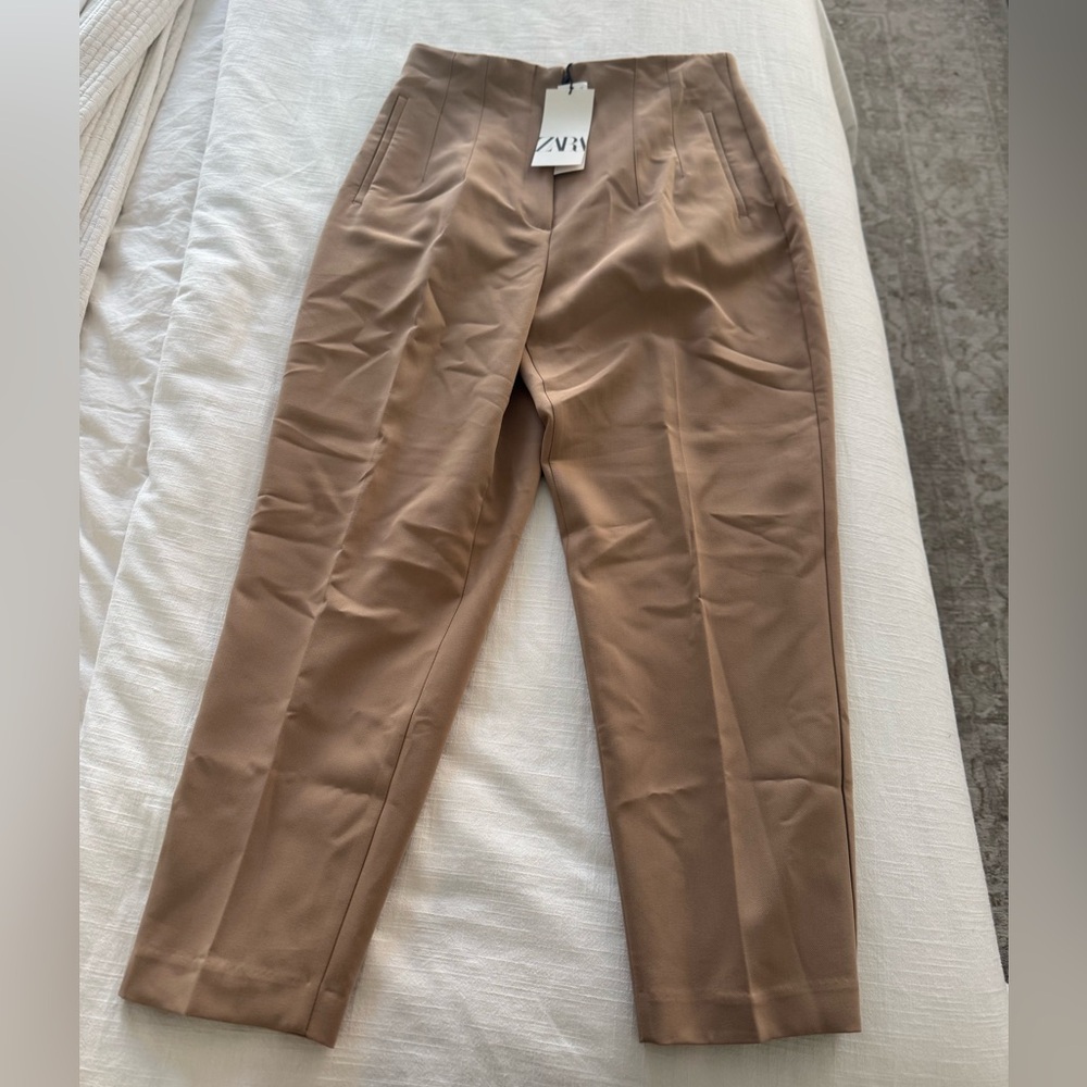 Viral Zara High-rise Work Pant NWT